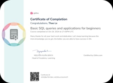 certification